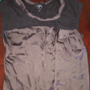 Gray women’s top Ann Taylor loft